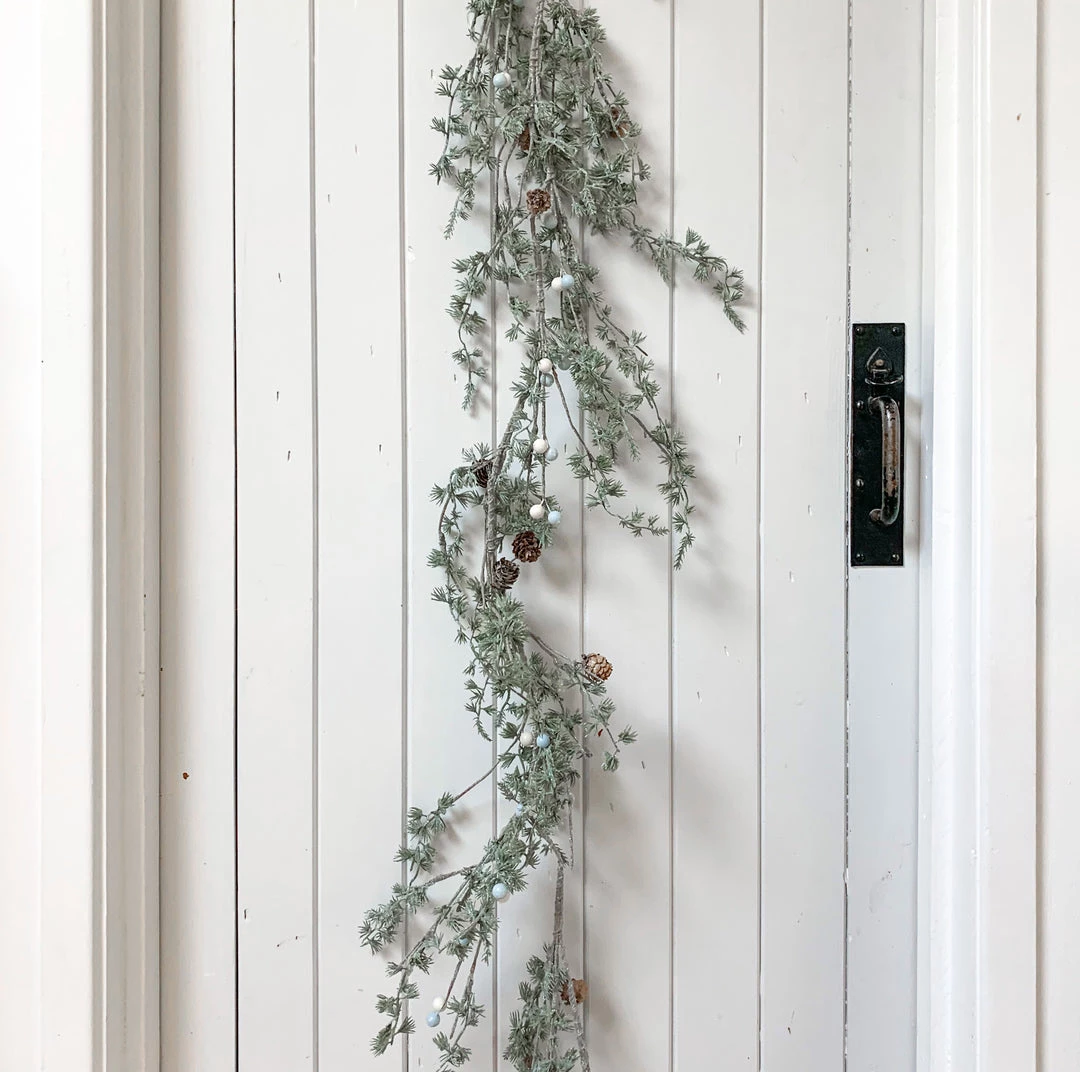 Heaven Sends Frosted Garland CHRISTMAS