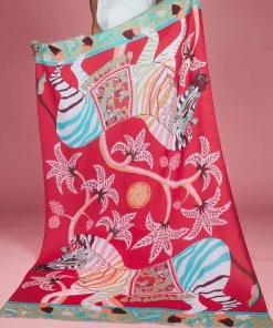 Powder Last Chance To Buy Carnival Zebra Print Scarf