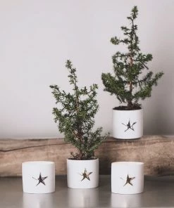 Rader Candle Holders & Accessories Porcelain Star Tealight Holder