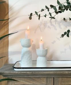 Rader Last Chance To Buy Stella Ceramic Smiling Candle Holder