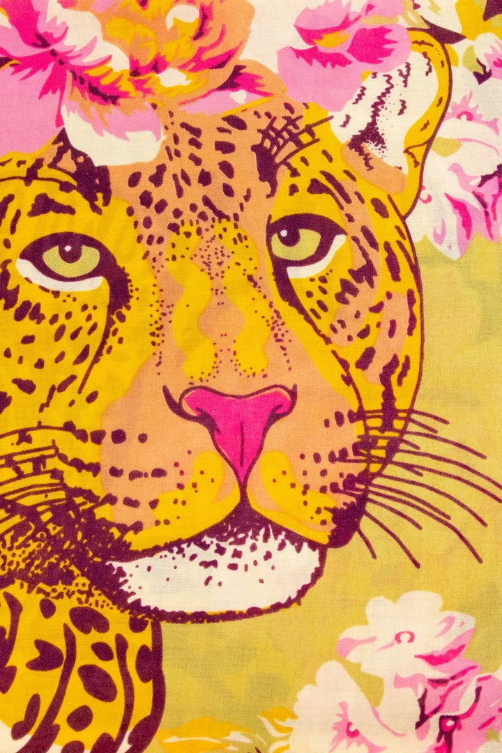 Powder Climbing Leopard Print Scarf Last Chance To Buy