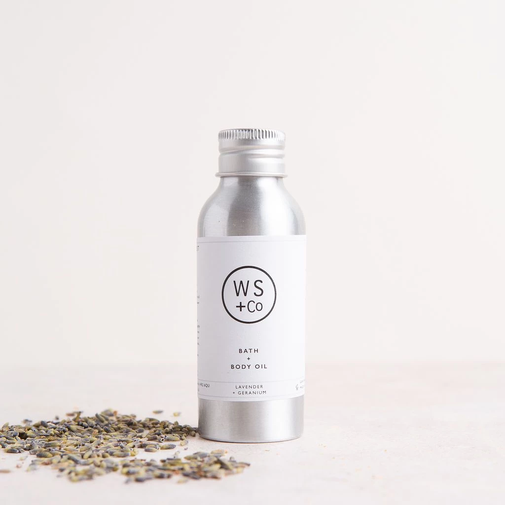 Wild Sage + Co Bath + Body Oil - Lavender + Geranium Wellbeing
